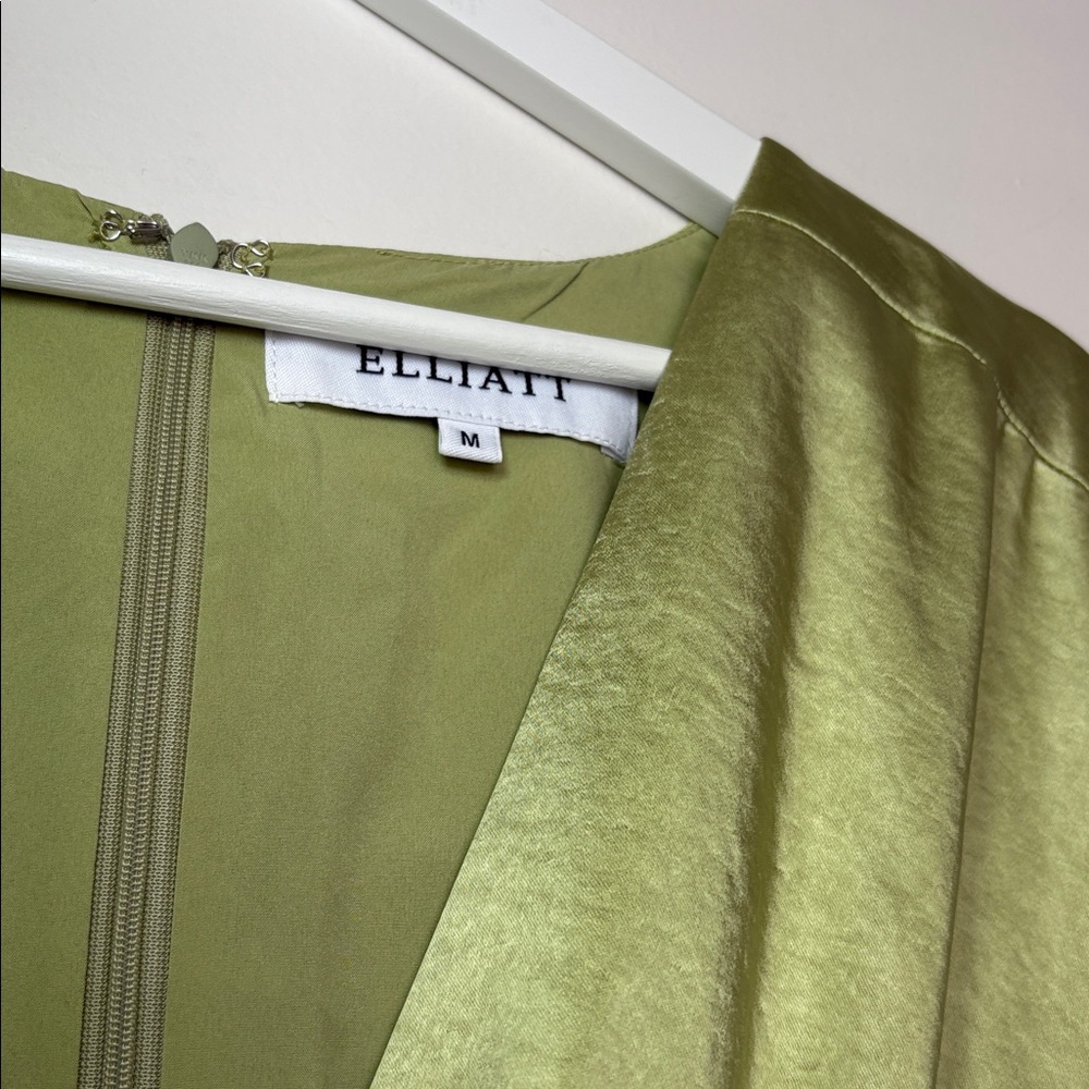 Revolve Elliatt Kai Maxi Dress in Avocado Green Size Medium - Picture 3 of 10